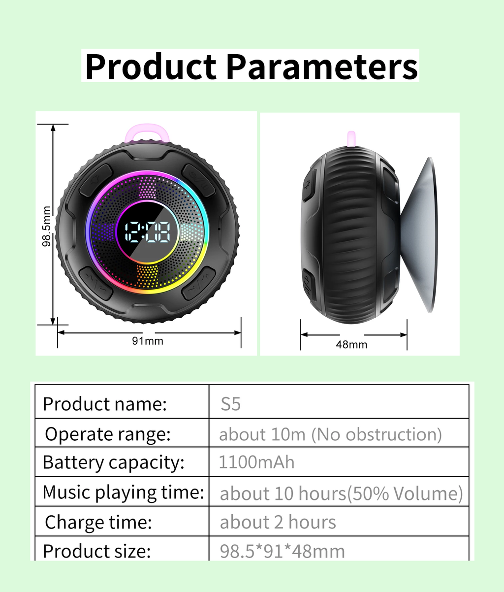 Zavaria AquaSound Clock Speaker