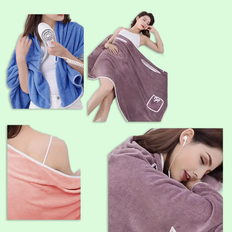 Zavaria LuxeWrap Wearable Towel
