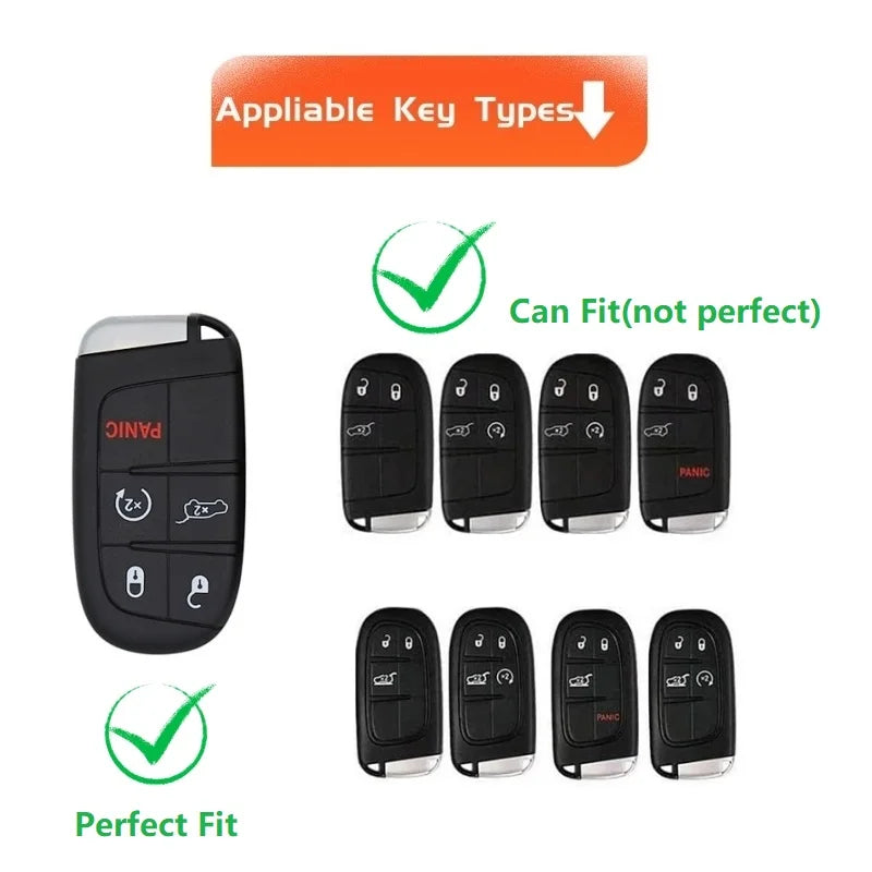 Zavaria PrecisionFit Key Cover - Jeep & Dodge Series