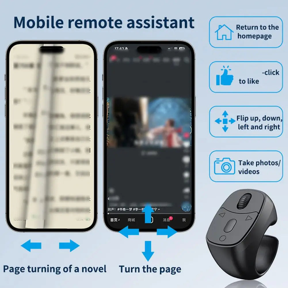 Zavaria TouchScroll Remote Ring