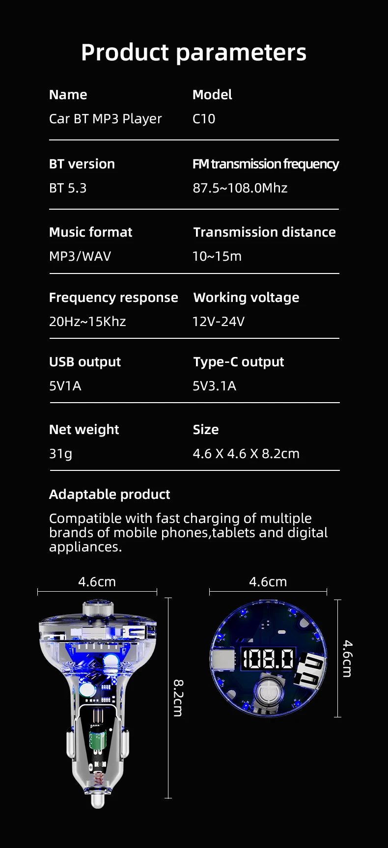 Zavaria ClearDrive Bluetooth Adapter
