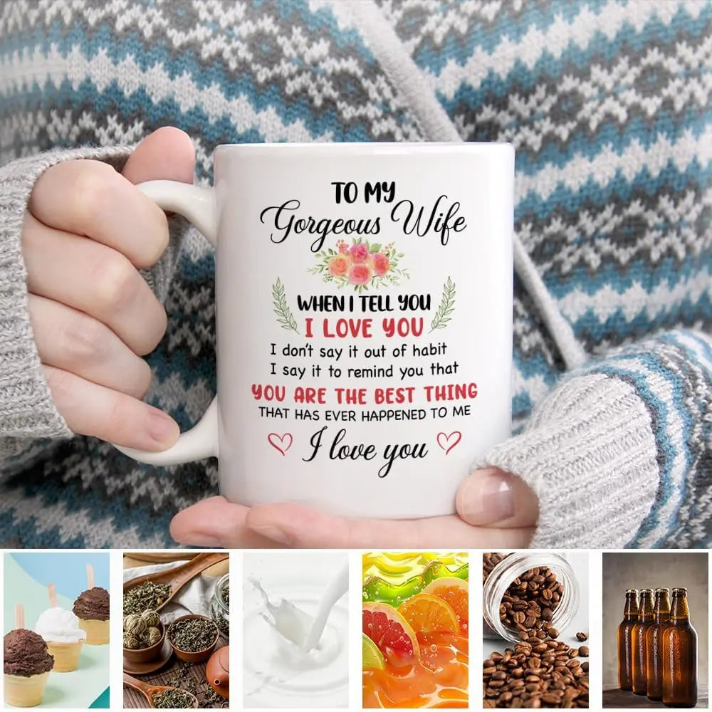 Zavaria Signature Sentiment Mug Collection