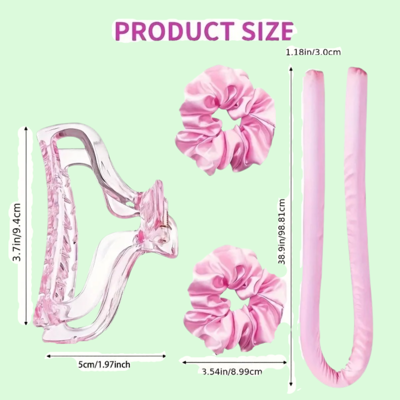 Zavaria SilkCurl Heatless Set