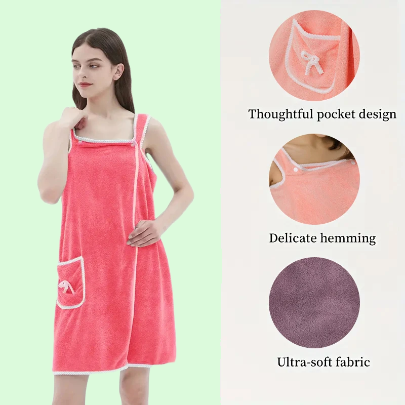 Zavaria LuxeWrap Wearable Towel
